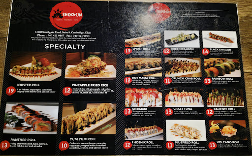Photo of Shogun Hibachi - 61600 Southgate Rd, Cambridge, OH 43725