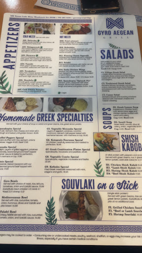 Photo of Gyro Aegean Grill - 180 Towne Lake Pkwy, Woodstock, GA 30188