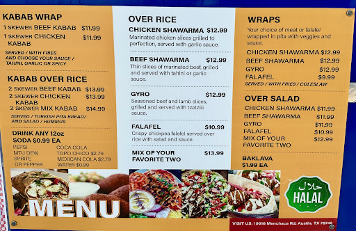 Photo of Yalla Eats Halal - 10616 Menchaca Rd, Austin, TX 78748