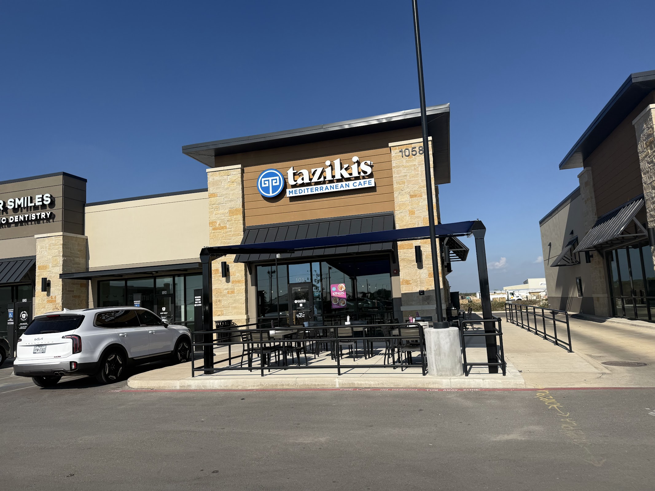 Photo of Taziki's Mediterranean Café - Gruene Heights - 1058 FM306 suite 104, New Braunfels, TX 78132