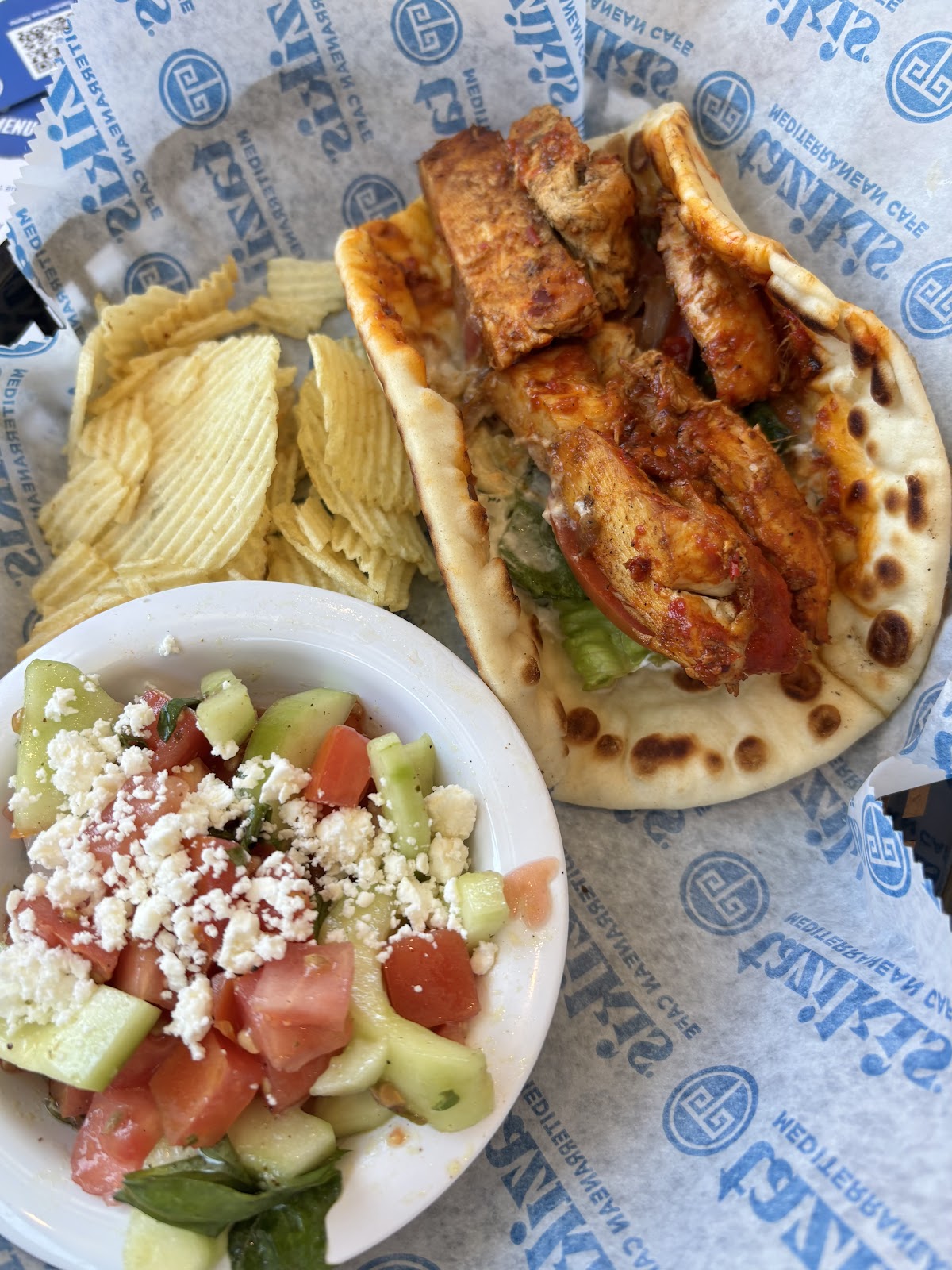 Photo of Taziki's Mediterranean Café - Gruene Heights - 1058 FM306 suite 104, New Braunfels, TX 78132