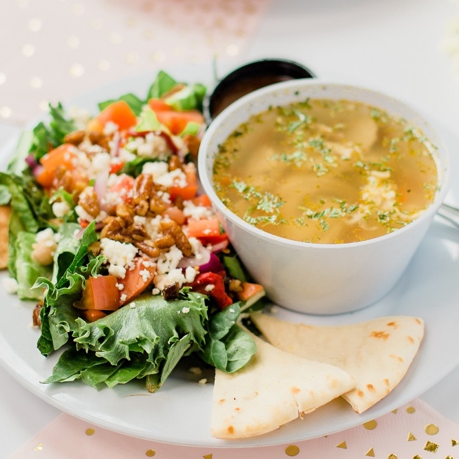 Photo of Taziki's Mediterranean Café - Gruene Heights - 1058 FM306 suite 104, New Braunfels, TX 78132