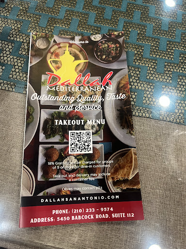 Photo of Dallah Mediterranean Cuisine - 5450 Babcock Rd #112, San Antonio, TX 78240