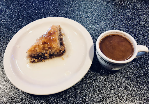 Photo of Petra Cafe - Industrial finance building, 31 E Center St, Fayetteville, AR 72701