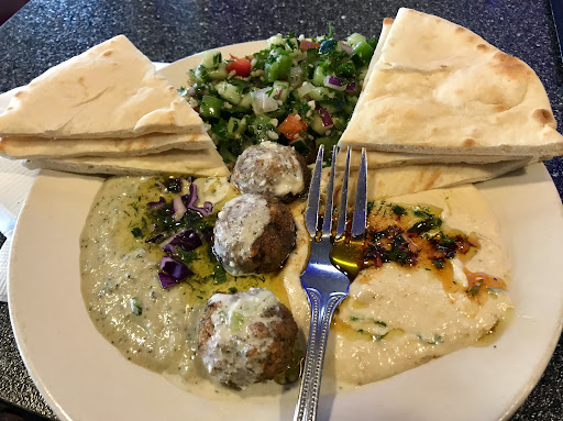 Photo of Petra Cafe - Industrial finance building, 31 E Center St, Fayetteville, AR 72701