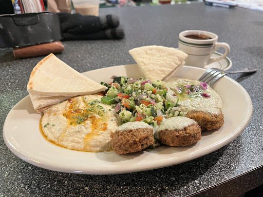 Photo of Petra Cafe - Industrial finance building, 31 E Center St, Fayetteville, AR 72701