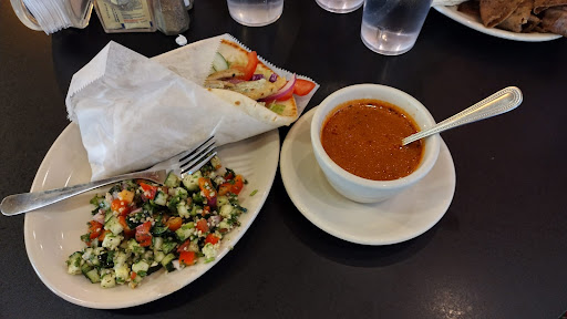 Photo of Petra Cafe - Industrial finance building, 31 E Center St, Fayetteville, AR 72701