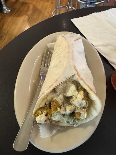 Photo of Petra Cafe - Industrial finance building, 31 E Center St, Fayetteville, AR 72701