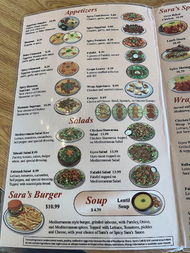 Photo of Sara's Mediterranean Café & Grill - 3012 N Main St, Roswell, NM 88201