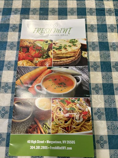 Photo of FRESH MINT Indian Grill - 40 High St, Morgantown, WV 26505