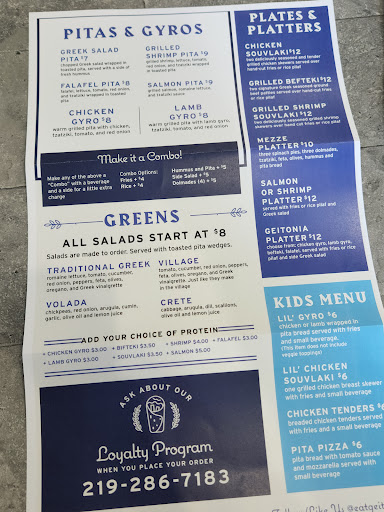 Photo of Geitonia Greek Grill - 1703 Calumet Ave Unit C, Valparaiso, IN 46383