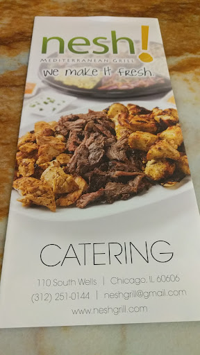 Photo of Nesh Mediterranean Grill - 110 S Wells St, Chicago, IL 60606