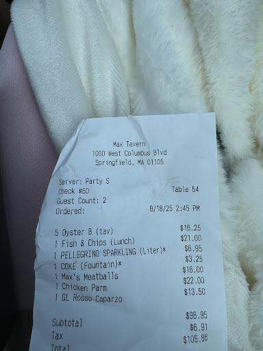 Photo of Max's Tavern - 1000 Hall of Fame Ave, Springfield, MA 01105