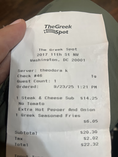 Photo of The Greek Spot - 2017 11th St NW, Washington, DC 20001