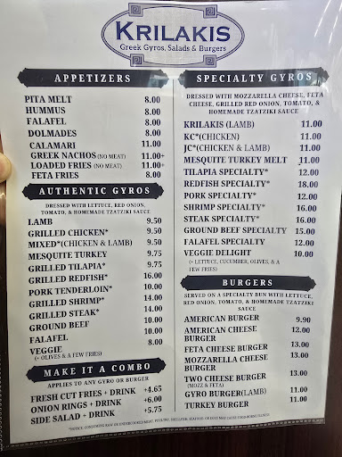 Photo of Krilakis Olde Towne Clinton Gyros Salads & Burgers - 312 Jefferson St, Clinton, MS 39056