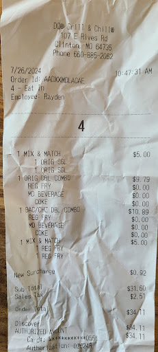 Photo of Dairy Queen Grill & Chill - 107 E Rives Rd, Clinton, MO 64735