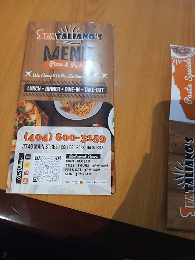Photo of Seataliano's Pizza & Pasta - 3749 Main St, College Park, GA 30337