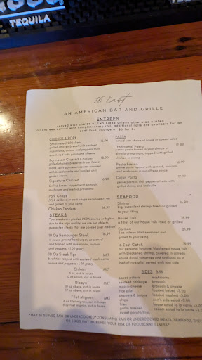 Photo of 16 East Bar and Grill - 1309 16th Ave E, Cordele, GA 31015