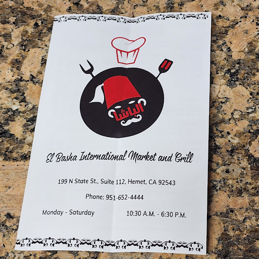 Photo of El Basha International Market and Grill - 199 N State St, Hemet, CA 92543