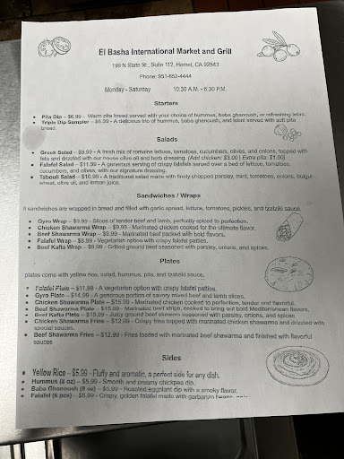 Photo of El Basha International Market and Grill - 199 N State St, Hemet, CA 92543