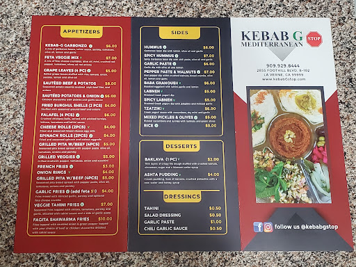 Photo of Kebab G Stop - 2855 Foothill Blvd Building B, ste 102, La Verne, CA 91750