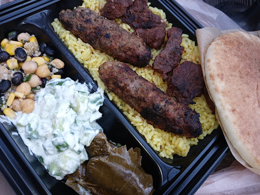 Photo of Zaky Mediterranean Grill - 16155 Sierra Lakes Pkwy Ste 140, Fontana, CA 92336