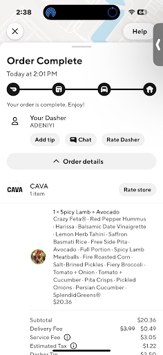 Photo of CAVA - 2515 Evergreen Rd, Gambrills, MD 21054