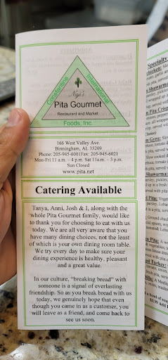 Photo of Mediterranean Bread Company (formerly Naji's Pita) - 166 W Valley Ave, Birmingham, AL 35209