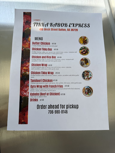 Photo of Tikka Kabob Express - 410 Birch St, Dalton, GA 30721