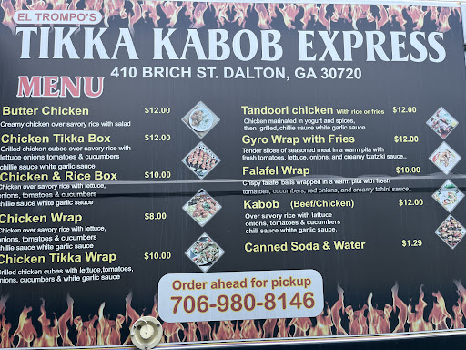 Photo of Tikka Kabob Express - 410 Birch St, Dalton, GA 30721