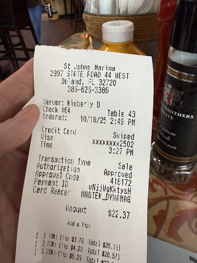 Photo of St. John's River Grille - 2997 FL-44, DeLand, FL 32720