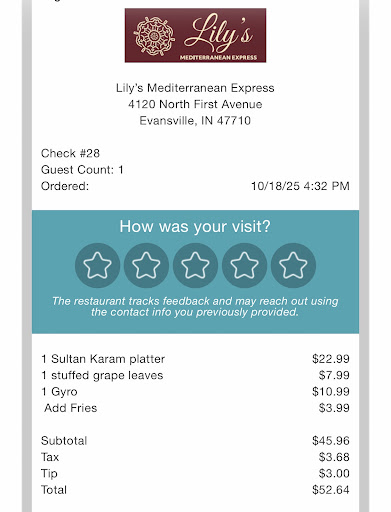 Photo of Lily Mediterranean express - 4120 N First Ave, Evansville, IN 47710