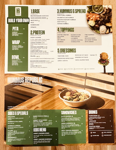 Photo of Hummus Republic - 1710 Columbus Pike #216, Delaware, OH 43015