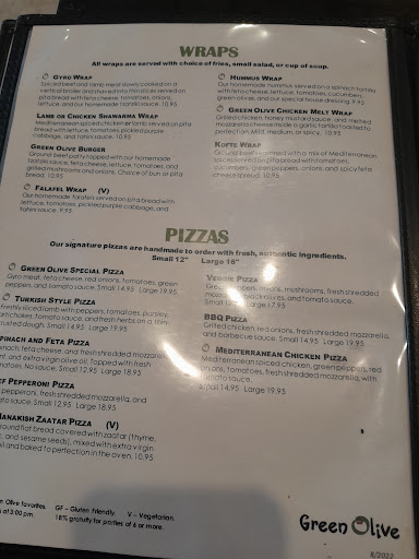 Photo of Green Olive Restaurant - 922 Main St, Columbia, SC 29201