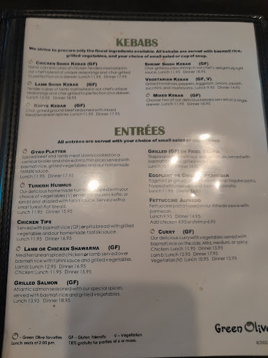 Photo of Green Olive Restaurant - 922 Main St, Columbia, SC 29201