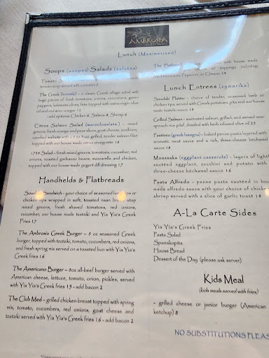 Photo of Ambrosia Taverna - 1734 Main St, Columbia, SC 29201