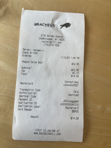 Photo of Rachel's Mediterranean Grill - 2130 Walden Ave, Cheektowaga, NY 14225