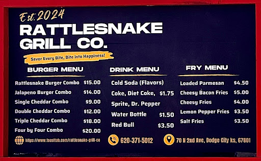 Photo of Rattlesnake Grill Co. - 100 W Frontview St, Dodge City, KS 67801