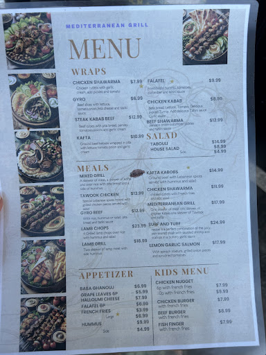 Photo of Mediterranean grill - 2852 W 9 Mile Rd Unit D, Cantonment, FL 32533