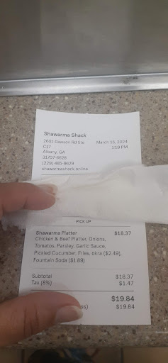Photo of Shawarma Shack Albany GA - 2601 Dawson Rd C17, Albany, GA 31707
