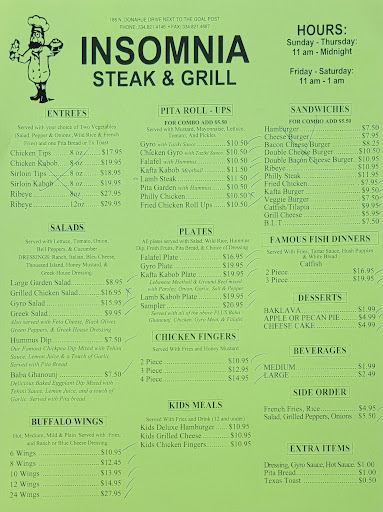 Photo of Insomnia Steak & Grill - 186 N Donahue Dr, Auburn, AL 36832