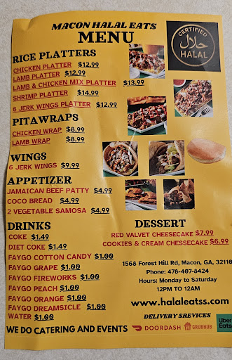 Photo of Macon halal eats - 1568 Forest Hill Rd, Macon, GA 31210