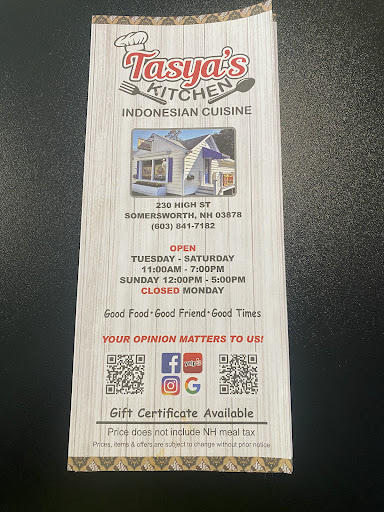 Photo of Tasya's Kitchen - 230 High St, Somersworth, NH 03878