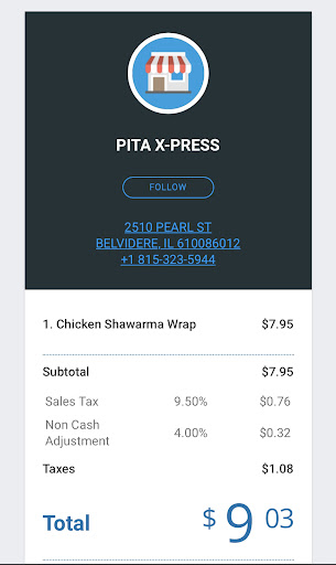 Photo of Pita X-Press - Jane Addams Mem Tollway, Belvidere, IL 61008