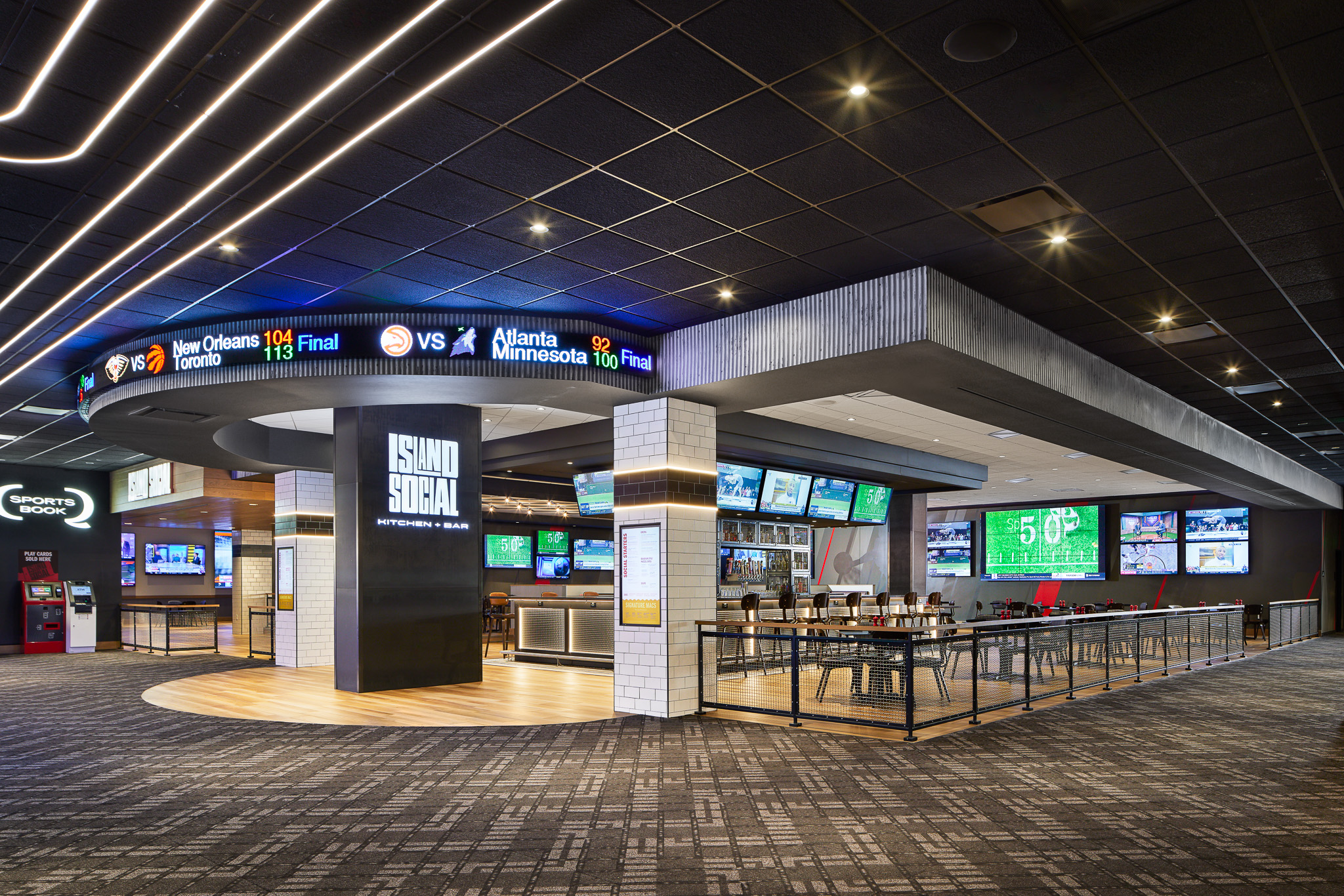 Photo of Island Social Kitchen + Bar - 1855 Greyhound Park Rd, Dubuque, IA 52001