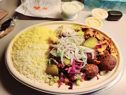 Photo of Naf Naf Grill - 555 State St, Madison, WI 53703