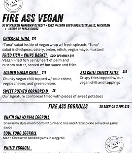 Photo of Fire Ass Vegan - 3030 Vine St, Lansing, MI 48912