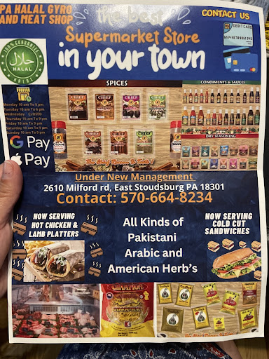 Photo of PA HALAL GYRO AND MEAT LLC - 2610 Milford Rd, East Stroudsburg, PA 18301