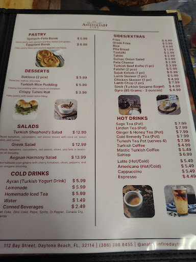 Photo of Anatolian Fire - 112 Bay St, Daytona Beach, FL 32114