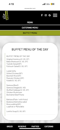 Photo of Sawa Mediterranean Restaurant & Buffet - 1737 E Evans Ave, Denver, CO 80210